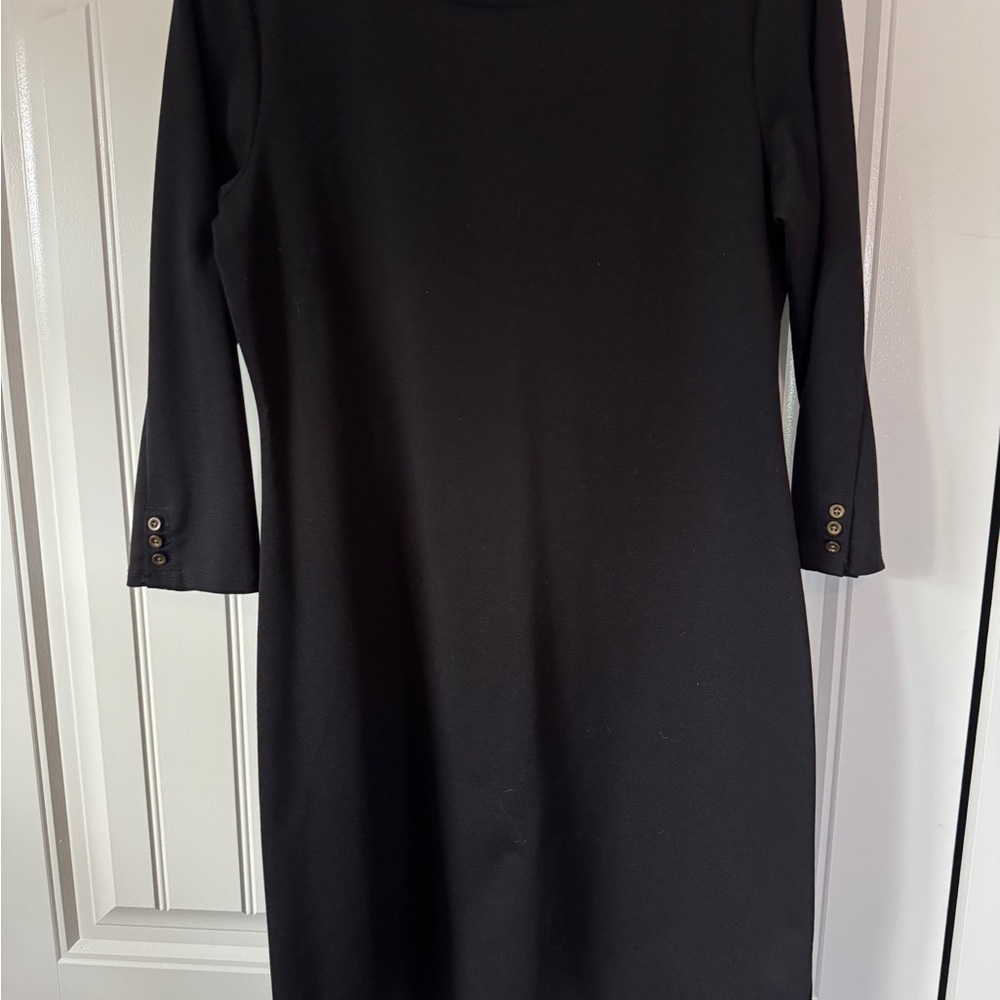 Old Navy Black Long Sleeve Dress